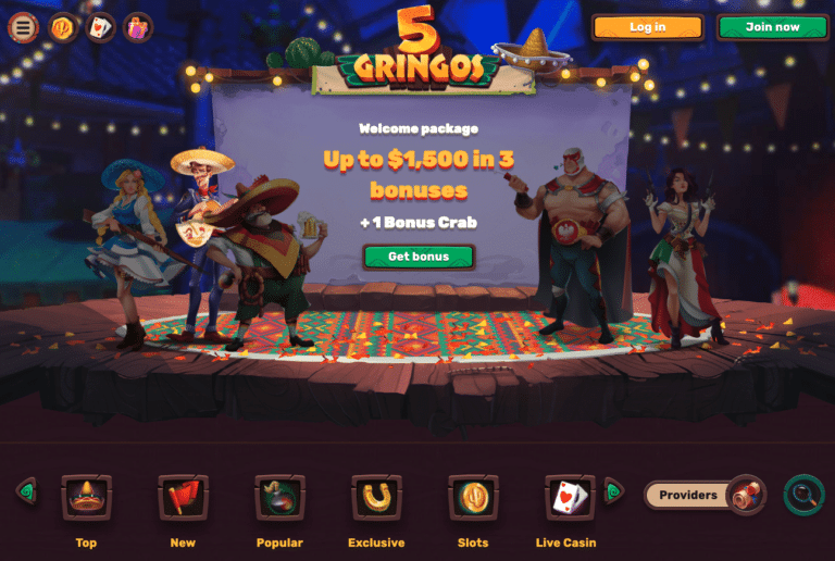 5gringos casino welcome offer