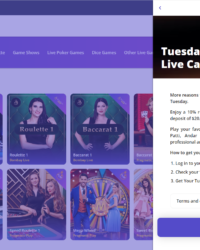 Tuesday Reload Bonus on Casino Days