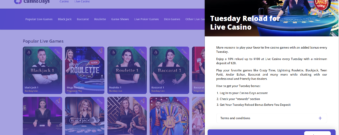 Tuesday Reload Bonus on Casino Days