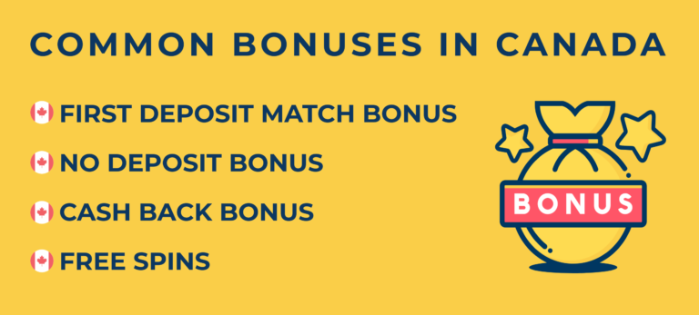 common casino bonuses