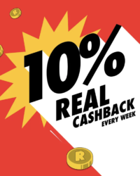 Real Cash Back Bonus – No Wagering