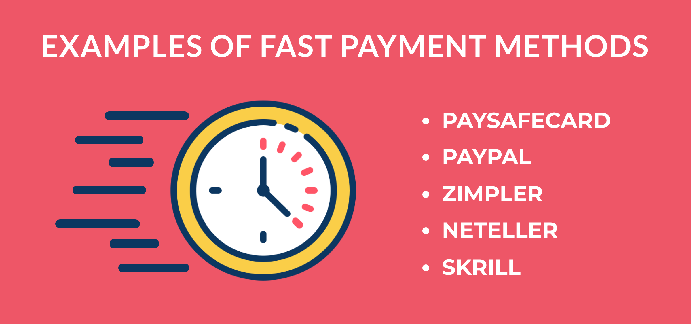 fastest paymentmethods