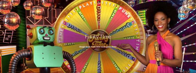 funky time game show wheel