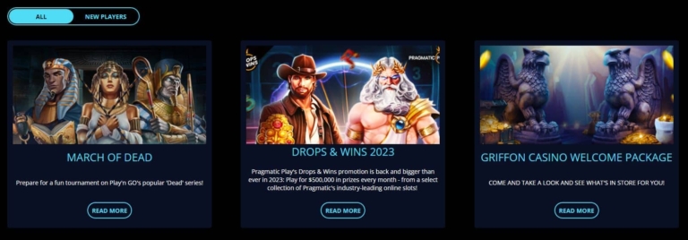 griffon casino promotions