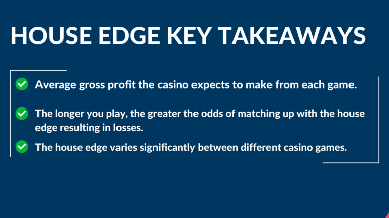 key takeaways house edge