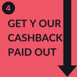 Get your cashback paid out
