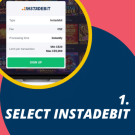 Choose InstaDebit