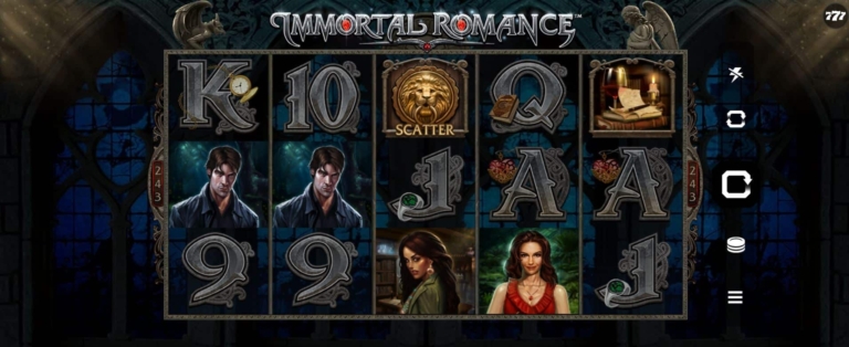 immortal romance slot Canada