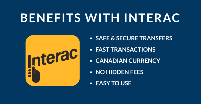 interac casino benefits