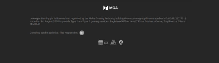 leovegas mga license example