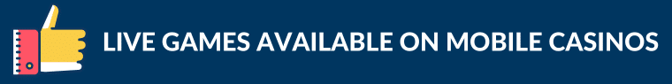 play live games on mobile casinos