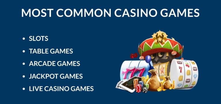 most-common-casino-games