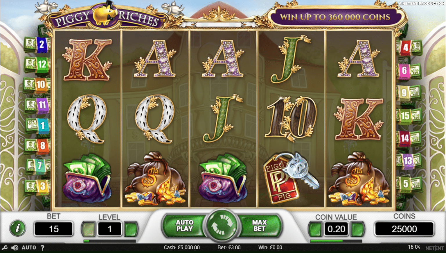 Piggy Riches Slot Review » Win Big With The Lucky Pigs