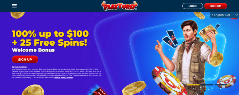 playtoro casino welcome bonus