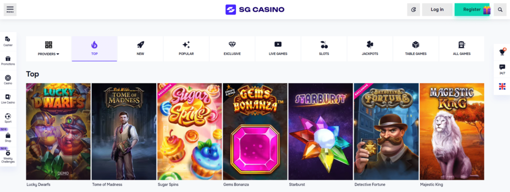 sg casino homepage