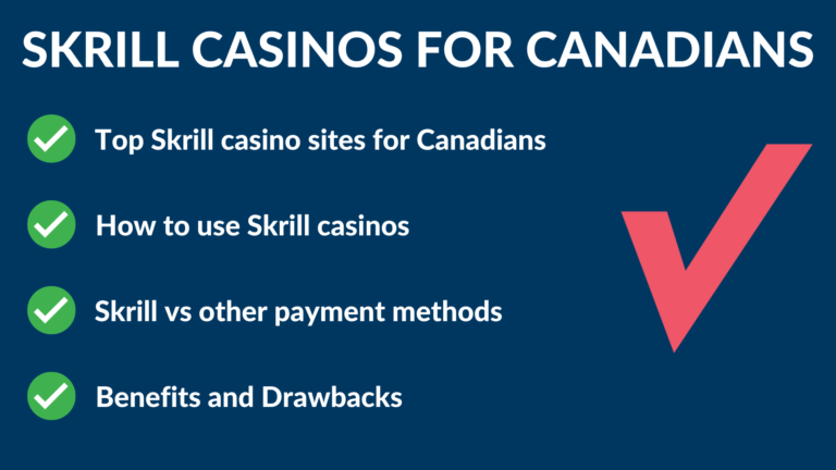Skrill casinos in Canada