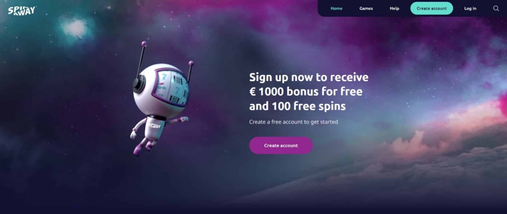 spinaway casino registration page