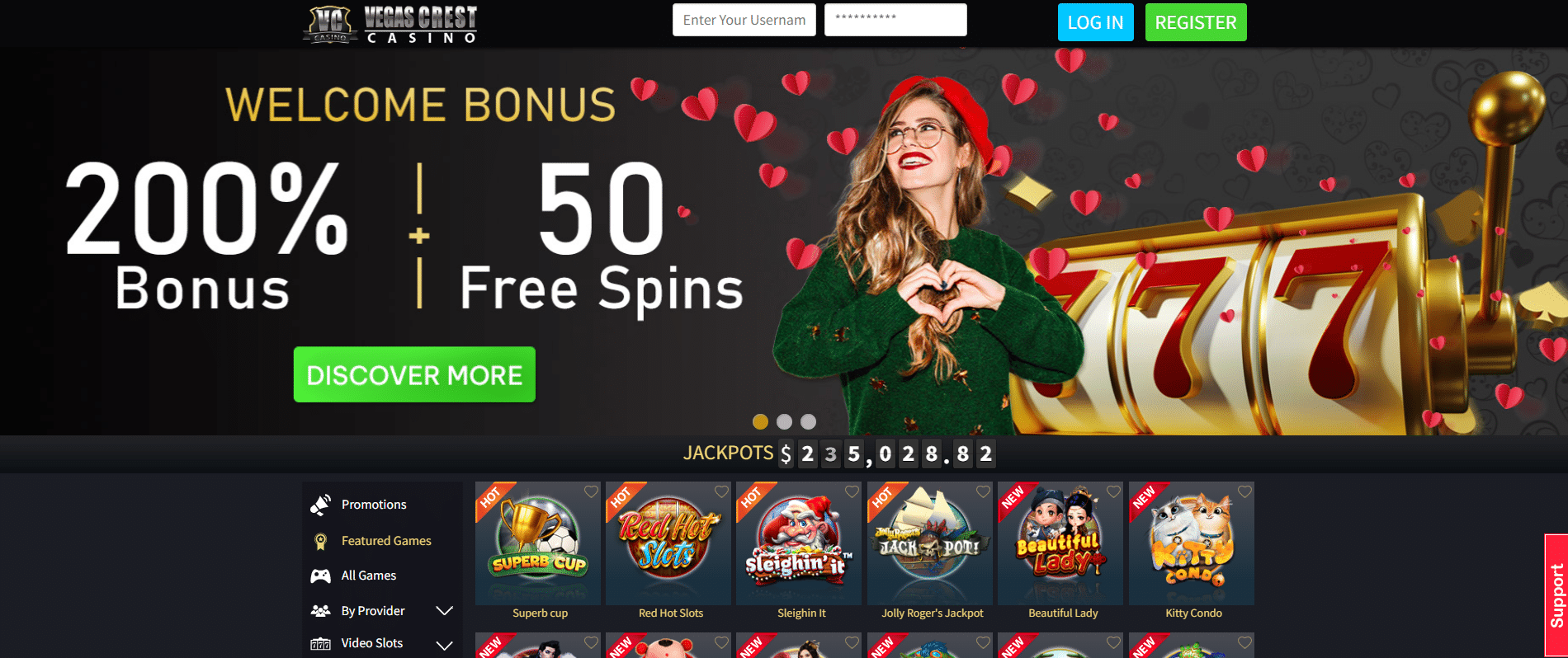 complaints about vegas crest online casino