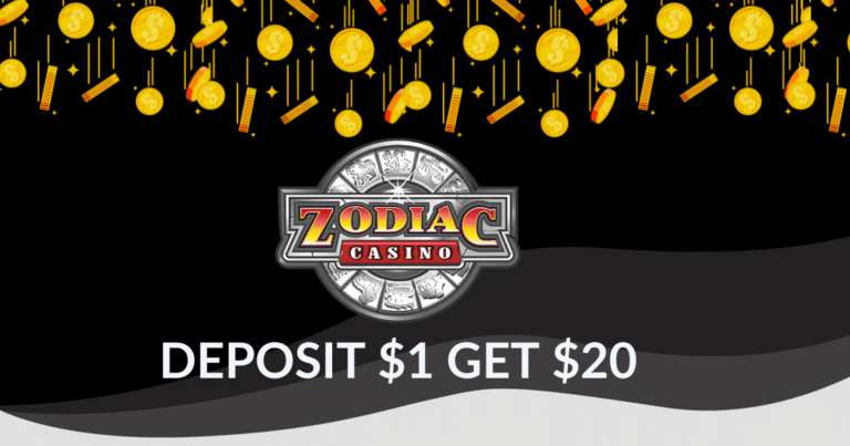 zodiac casino deposit 1 get 20